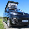 Brand New Citroen Dispatch XL 4 Berth 4 Travelling Campervan in Black For Sale with Black Pop Top Roof Rock and Roll Bed and Solar Panel - Pop Top Roof 9