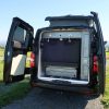 Brand New Citroen Dispatch XL 4 Berth 4 Travelling Campervan in Black For Sale with Black Pop Top Roof Rock and Roll Bed and Solar Panel - Tailgate