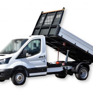 Ford-Transit-Tipper-Van-Front-Nearside-Bed-Raised